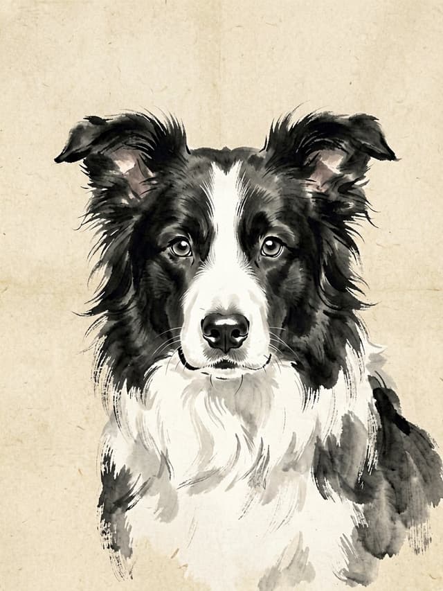 Pet portrait style 16