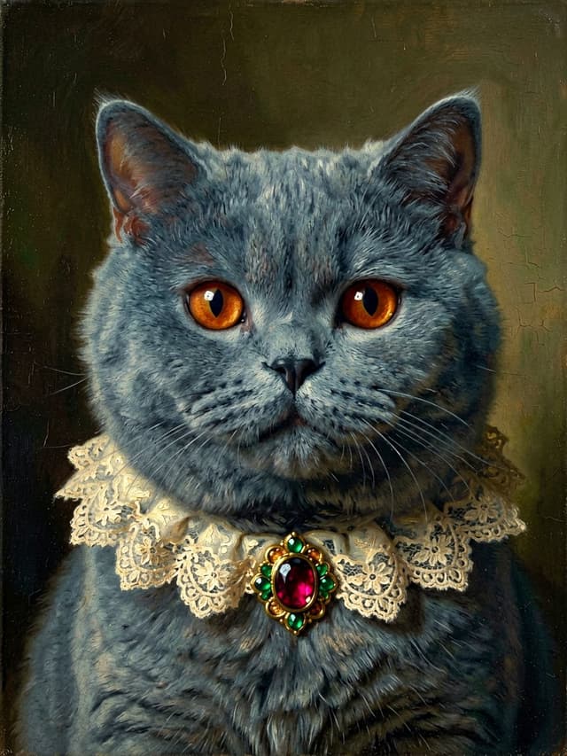 Pet portrait style 10