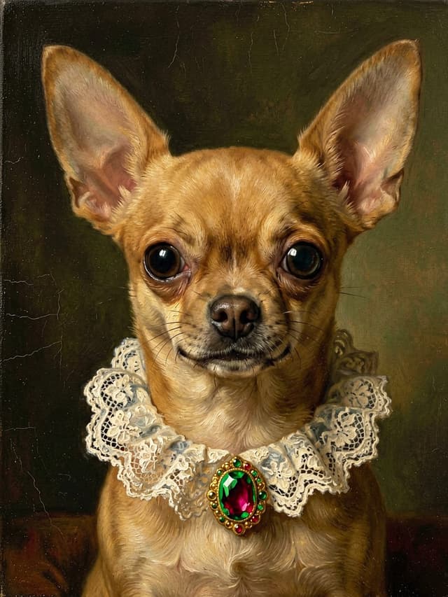 Pet portrait style 15