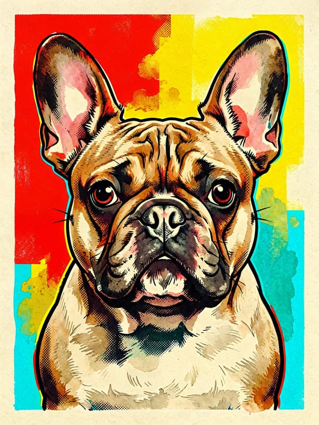 Pet portrait style 2