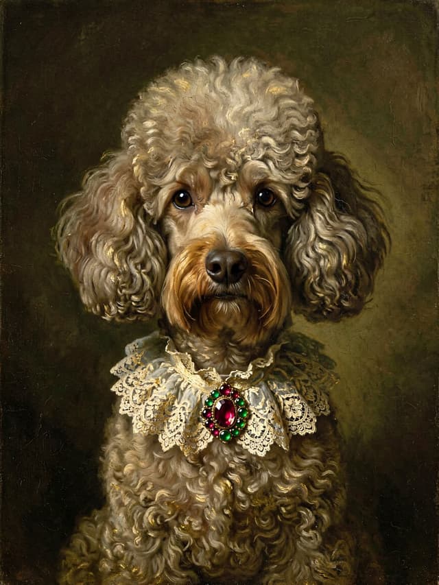 Pet portrait style 9