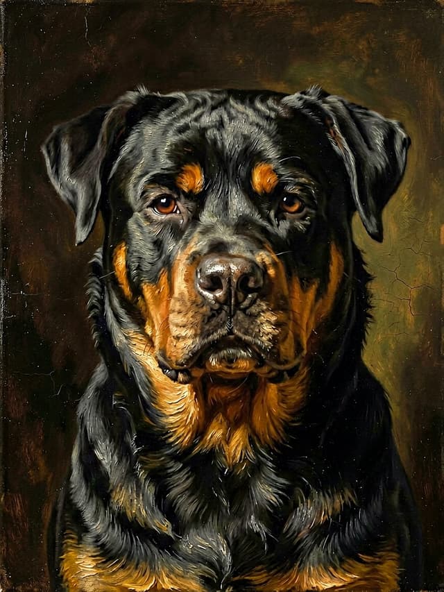Pet portrait style 22