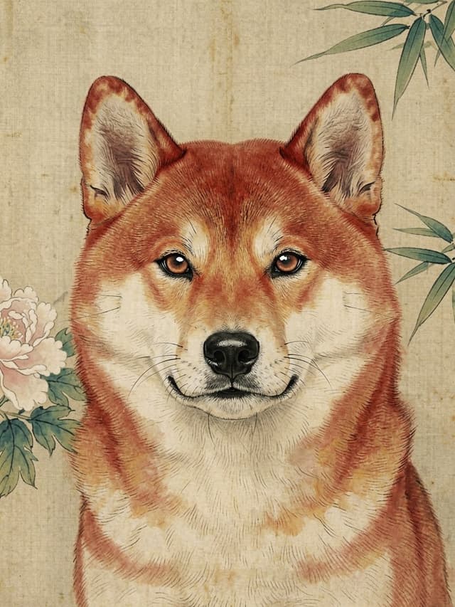 Pet portrait style 5