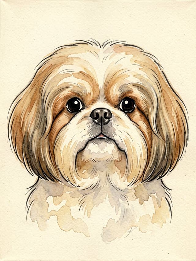 Pet portrait style 21