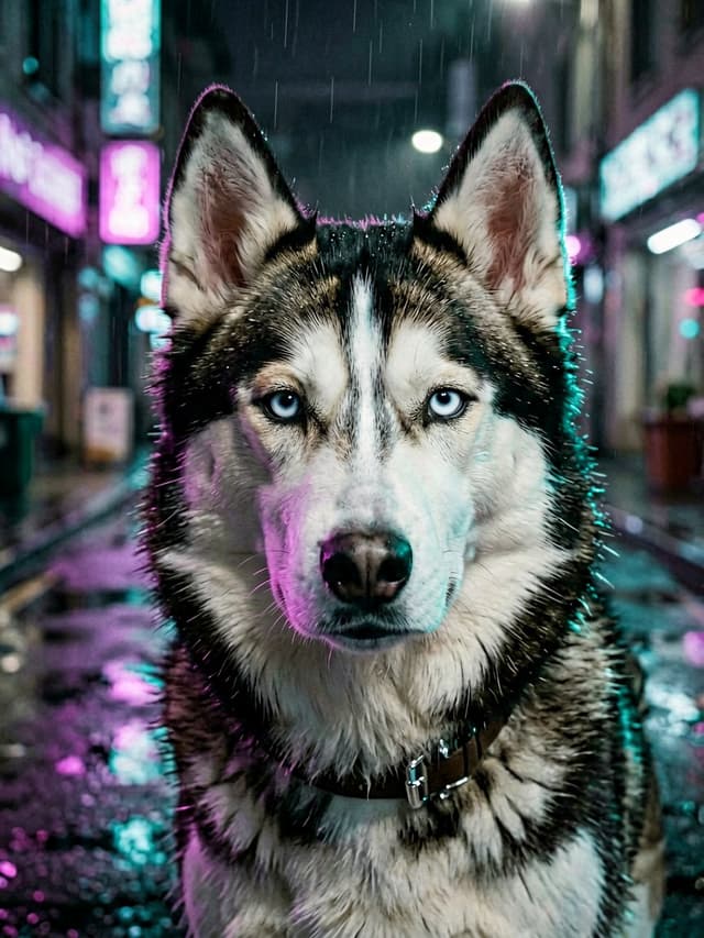 Pet portrait style 13